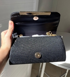 SOBRE/CARTERA DE FIESTA GLITTER CON CADENA DESMONTABLE - SOLEA MODA