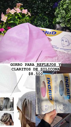 Gorro para reflejos Y claritos de silicona