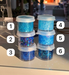 Glitter gel 13cc por unidad