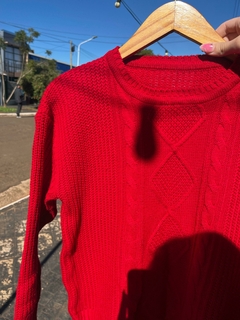Suéter rojo - SOLEA MODA