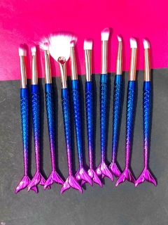 Set 10 Brochas Sirena - tienda online