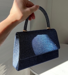SOBRE/CARTERA DE FIESTA GLITTER CON CADENA DESMONTABLE - comprar online