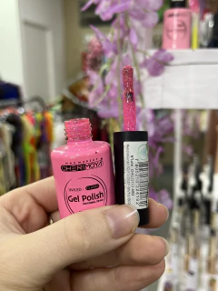 Gel polish Cherimoya rosa glitter n418 en internet