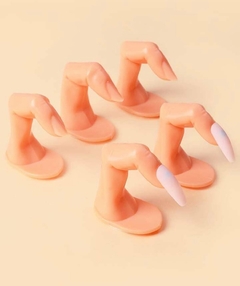 Dedo de practica para manicura