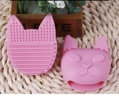 Limpia brochas gatito