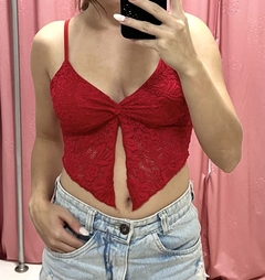 Top rojo - comprar online