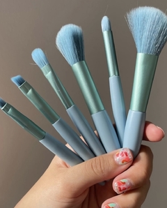 Set de 6 mini brochas “city girl” - comprar online