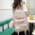 5 pçs kawaii bonito mochilas conjunto de combinação, estudantes de peso pouco na internet