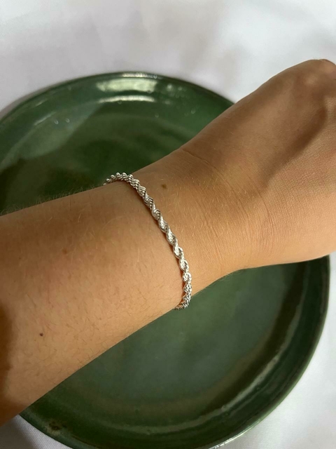 Pulseira Fio Baiano Prata