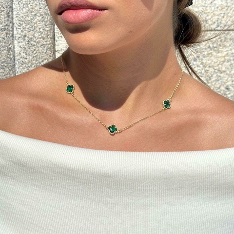 Colar Trevo Roberta Boscá