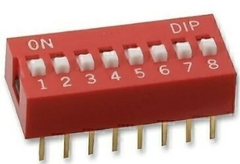 Dip Switch 8 Posiciones Interruptores Arduino