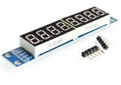 Modulo Display 8 Digitos 7 Segmentos Max7219 Arduino