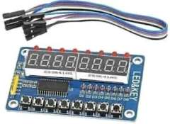 Modulo Display 8 Digitos 8 Teclas 8 Leds Tm1638