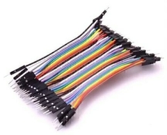 Pack 40 Cables 10cm Protoboard Macho Macho Arduino