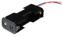 Portapila 2 Pila Bateria 18650 Salida Cables Arduino