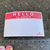Adesivo Sticker The House Hello My Name is 10 unidades vinílico fosco - comprar online