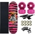 Skate Montado Black Sheep Miss Black Cat Ripper Iniciante