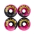Roda Narina Type 56mm 101A Mescla Pink/ Preta