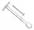 BUCHAS USAF-BOLT C/PARAFUSO 1/4 USAF (BUCHA T) UF?