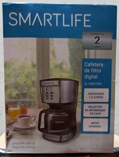 Cafetera de filtro digital Smartlife c/ filtro de tela + Caja original - comprar online