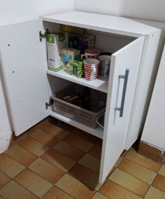 Mueble despensero pequeño blanco en internet