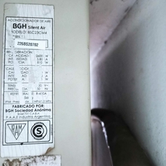 AC BGH Silent Air 3000 frigorías (2.600 W) - rosarioya