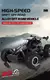 Carro RC com luz LED para crianças, modelo 2.4G, 2WD off-road, controle remoto, na internet