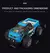 Carro RC com luz LED para crianças, modelo 2.4G, 2WD off-road, controle remoto, na internet