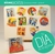 AGENDA COTIDIANA SET BÁSICO DE 10 TARJETAS ESCALA ESCRITORIO