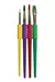 SET PINCELES OLAMI CON GRIP COLOR BL.X 4 UNID.