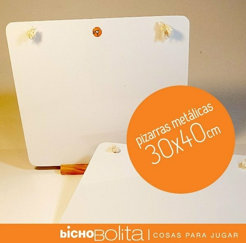PARA COLGAR 30X40CM BLANCA, CON CORDÓN