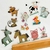 HABLEMOS DE ANIMALES DE LA GRANJA 11 FIGURAS IMANTADAS - comprar online