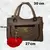 Bolsa Feminina PEQUENA 2 Divisórias + 2 Alças + CHAVEIRO POMPOM - loja online