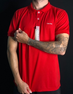 Camiseta Gola Polo Calvin Klein - 096 - Roupa Feminina / Roupa Masculina / Lingerie | Alpha Store
