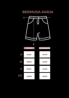 Bermuda Sarja Lacoste - 180 - Roupa Feminina / Roupa Masculina / Lingerie | Alpha Store