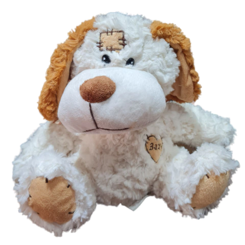 Perro parche corazón - Mundo Peluche LP