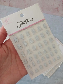 STICKERS PARA UÑAS BRILLANTES CITY GIRL - FRESA BEAUTY