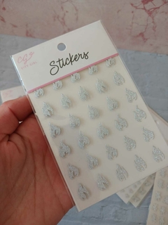 STICKERS PARA UÑAS BRILLANTES CITY GIRL - tienda online
