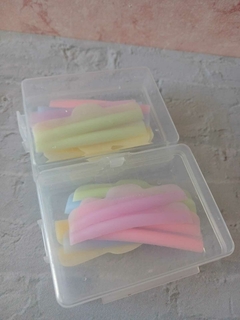 BIGUDIES ANATOMICOS DE SILICONA CURVA U