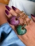 Colar Elo Portugues com Coração Cravejado de Zirconias Banhado em Ouro 18k - comprar online