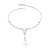 Pulseira Prata Terço 18cm