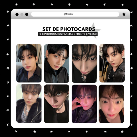 Set de photocards - Jungoo ☆