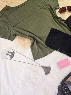 Imagem do T-shirt Verde Militar - G