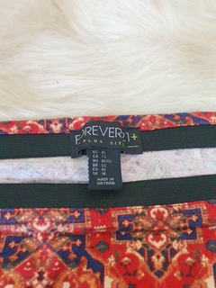 Mini Saia Plus Size Forever 21 - GG - Las Garimpeiras Brechó