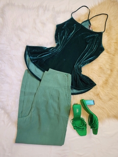 Blusa Verde Esmeralda - G - loja online