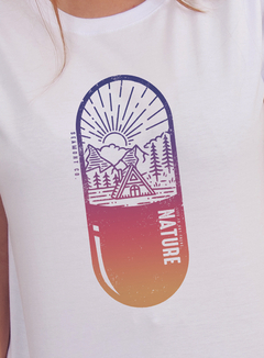T-shirt Natural Capsule feminina - branca - comprar online