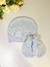Kit Touca e Luvas Unissex - 02 peças - Azul bebê - comprar online