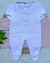 Saída Maternidade Tricot Arco Íris - 02 peças - Branco e Rosa bebê - NR Enxovais Baby - Saídas Maternidade