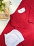 Saída de Maternidade Dubai - 02 peças - Vermelho - NR Enxovais Baby - Saídas Maternidade