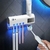 Suporte Dispensador de Pasta e Escova de Dentes Esterilizador Com Luz UV - Touth X